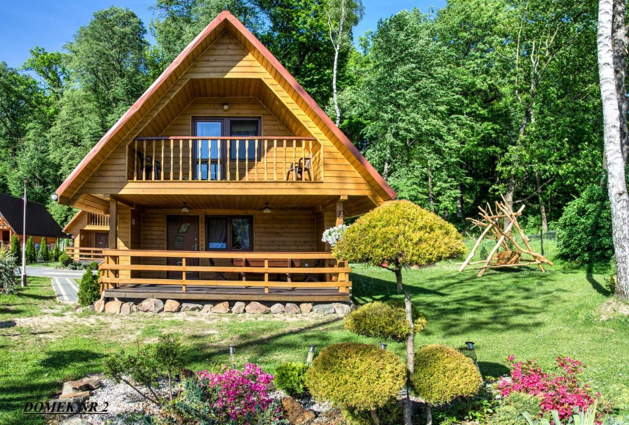 Domki I Pokoje U Borsa Lesko Exterior photo
